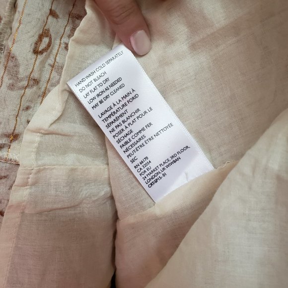 Cleobella Valentin Tamil Block Print Dress - Picture 15 of 16